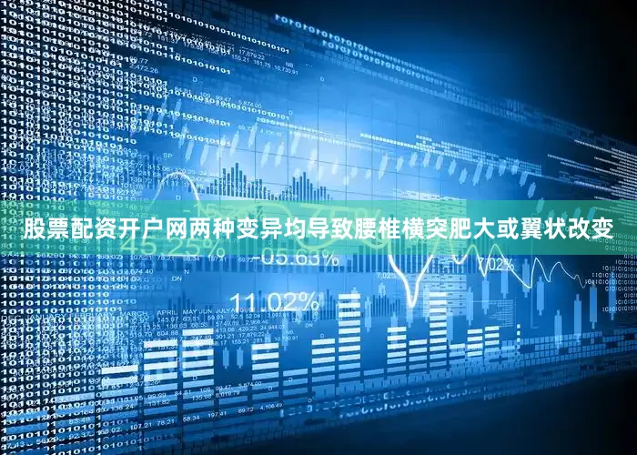 股票配资开户网两种变异均导致腰椎横突肥大或翼状改变